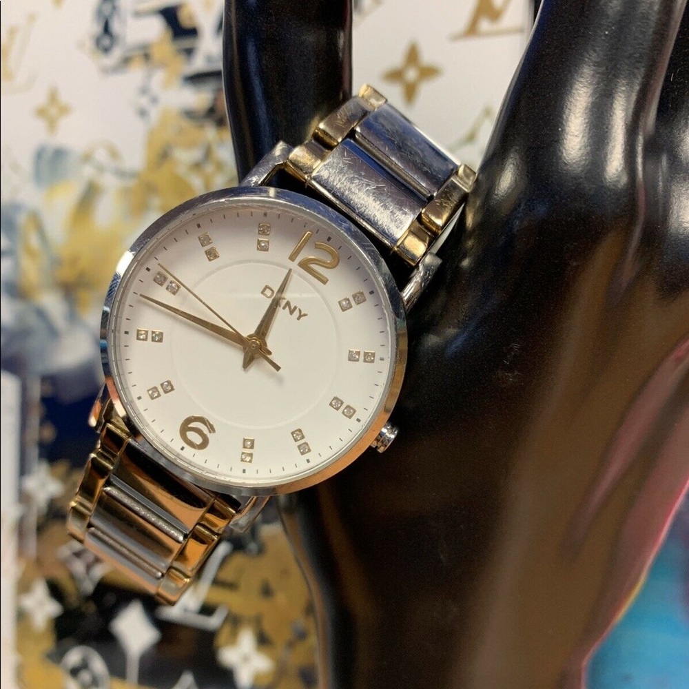 DKNY NY8213 Stainless Steel Crystal Collection